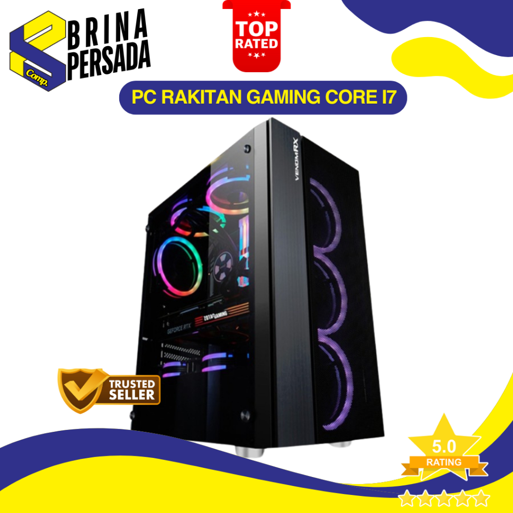 PC Rakitan Gaming Core i7 Cocok Buat Gaming- Rendering-Multitasking
