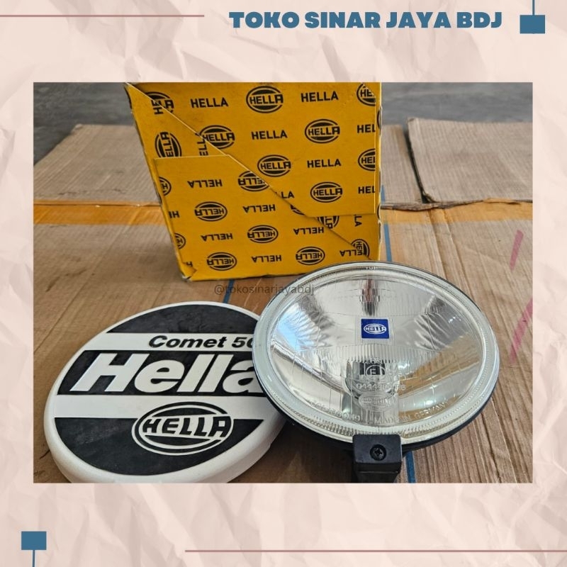 [SJ] LAMPU HELLA COMET 500 ORIGINAL MADE IN GERMANY