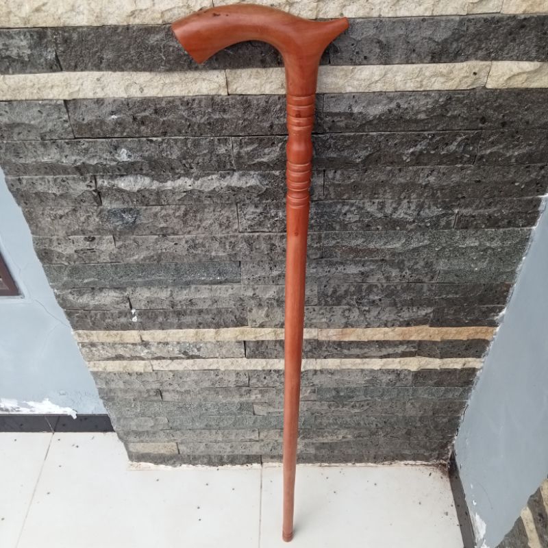 tongkat jalan kayu nogosari nagasari model cula spesial asli Cirebon A241