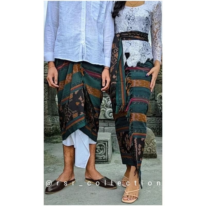 Set Kamen Blanket Laseman//Set Kebaya Bali//Set Saput Udeng Kamen Selendang Etnik Murah//Set Couple 