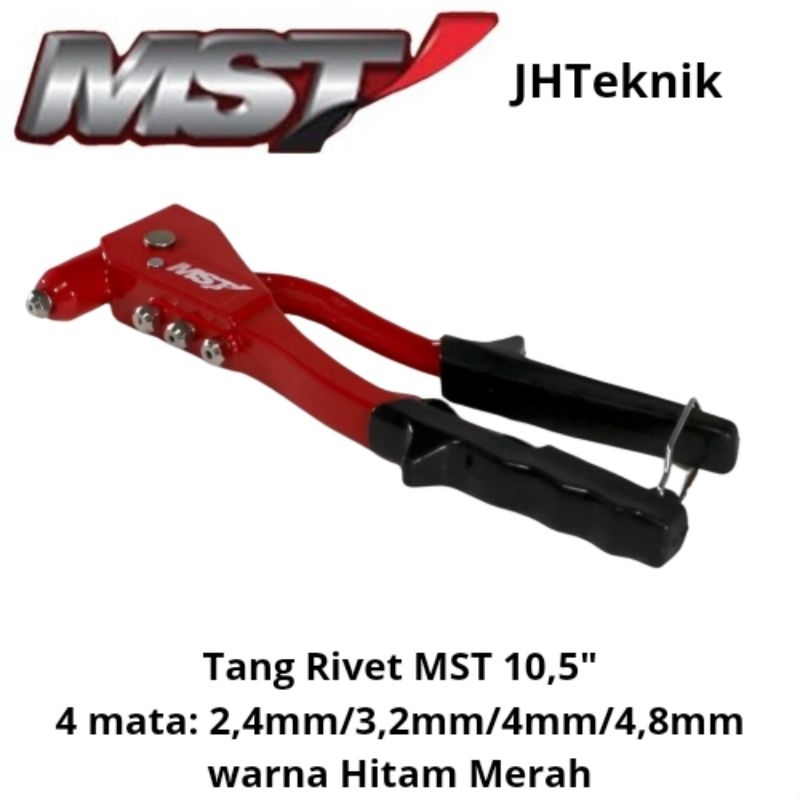 JHTeknik Tang Rivet 10,5"/Hand Riveter 10,5 inch MST 100% ORIGINAL
