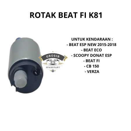 ROTAK FUELPUMP BEAT ESP NEW / VERZA / BEAT FI K81