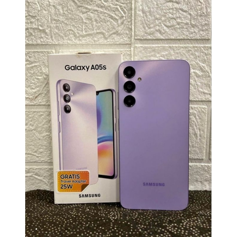 SAMSUNG A05S SECOND 6/128 BEKAS GARANSI RESMI SEIN