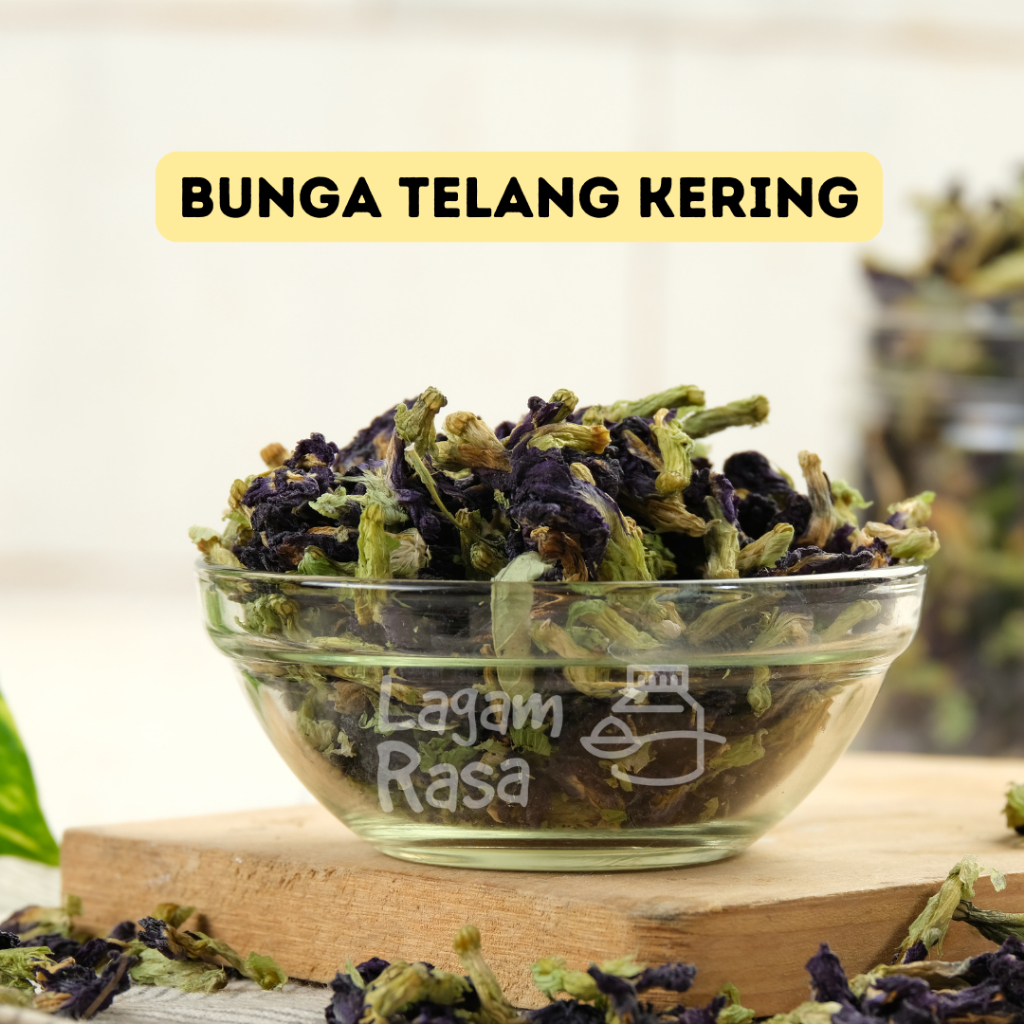 

Lagam Rasa - Teh Bunga Telang Butterfly Pea Tea Premium Organik | Butterfly Pea | Teh Bunga Telang