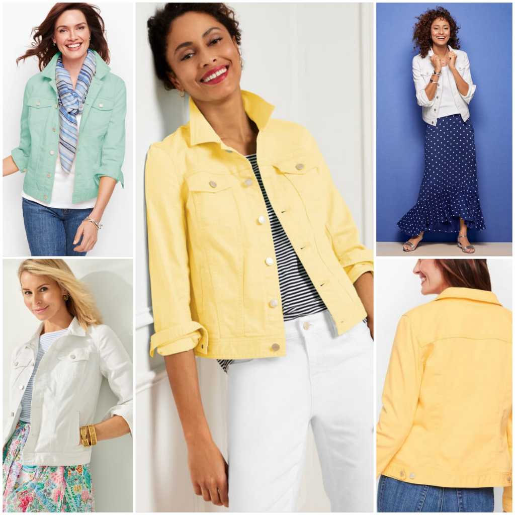Defect Jacket Talbots Classic Jeans Solid