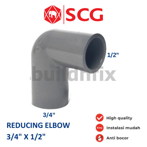 SCG KENI REDUCER / REDUCING ELBOW 3/4" X 1/2"