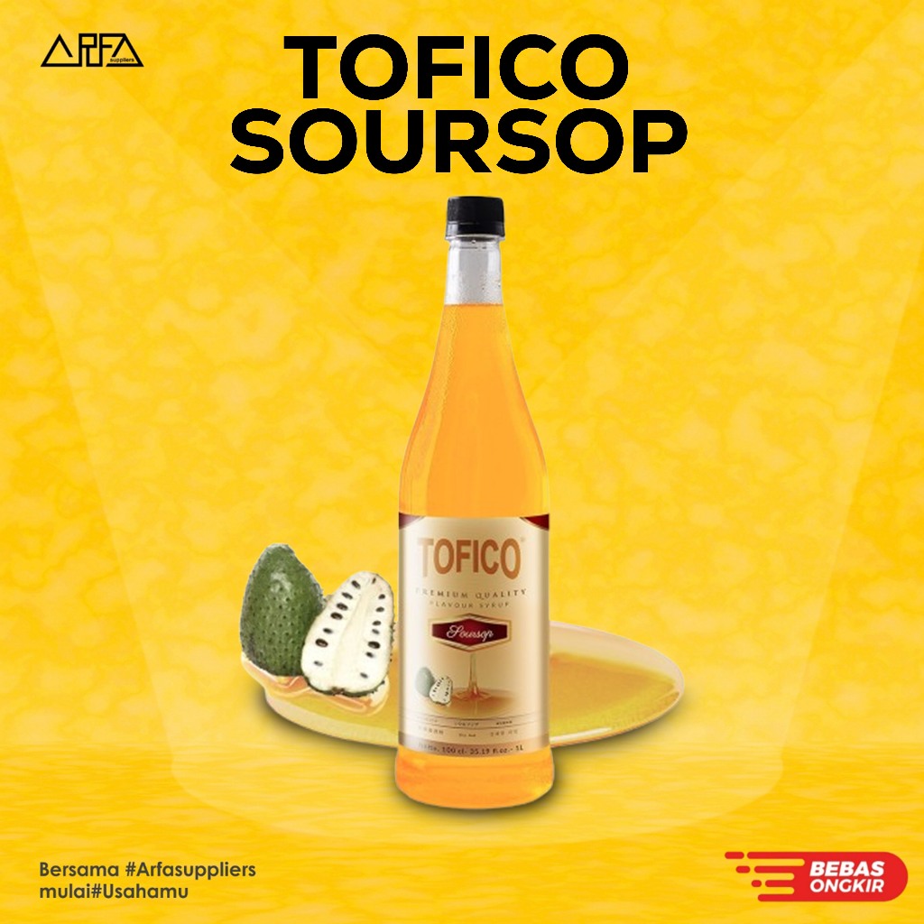 

Tofico Soursop - Simpel Sirup Buah Sirsak 1 liter