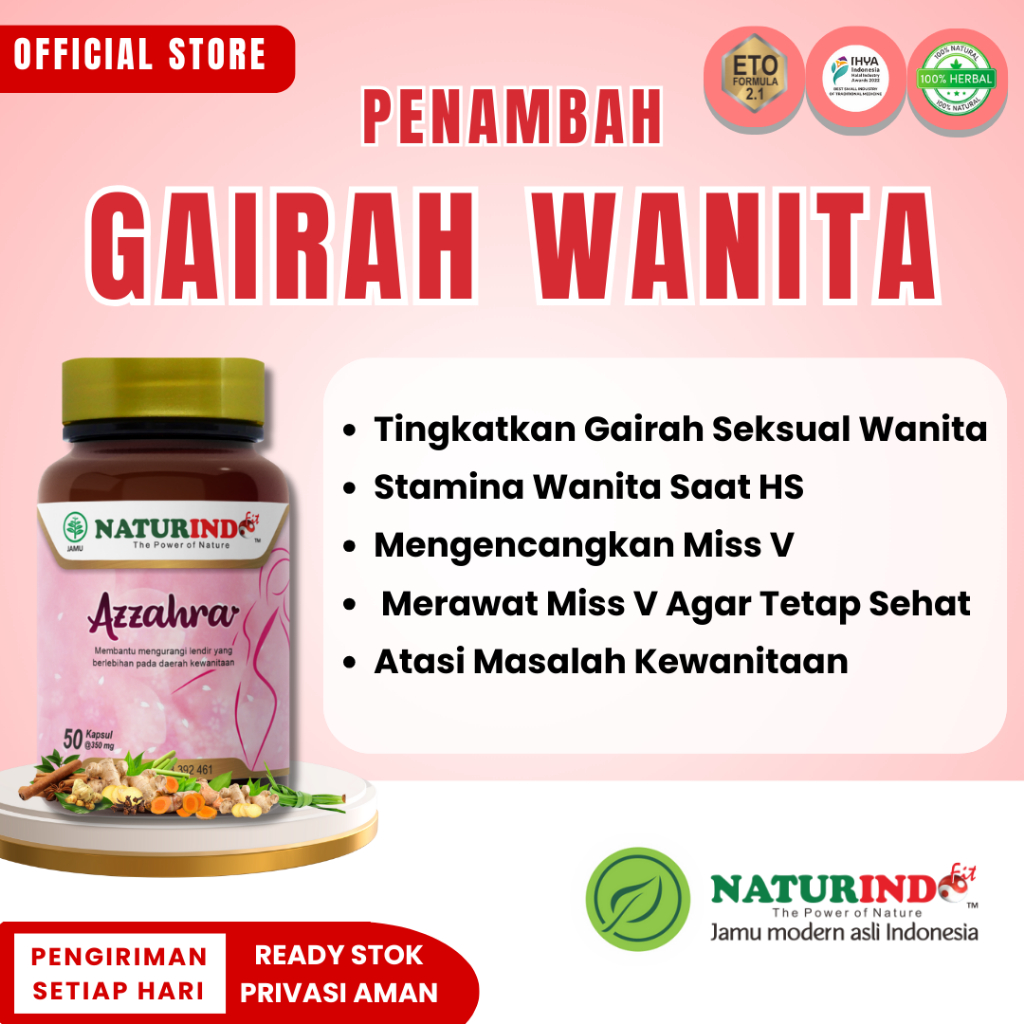 Obat Herbal Penambah Gairah Wanita Perangsang Meningkatkan LIbido Merawat Kesehatan Organ Kewanitaan