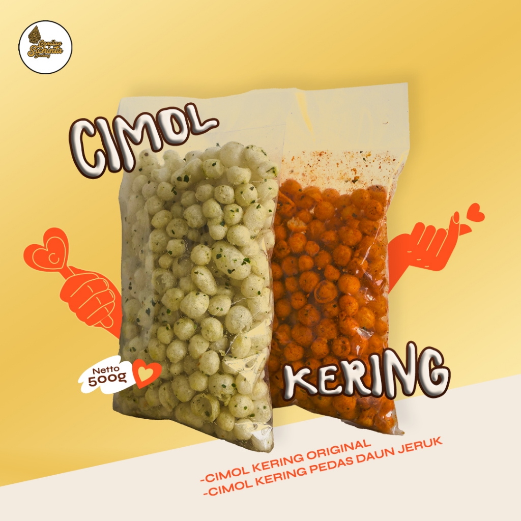 

CIMOL KERING PEDAS DAUN JERUK/ORIGINAL DAUN JERUK (500 GR) SICHINTA