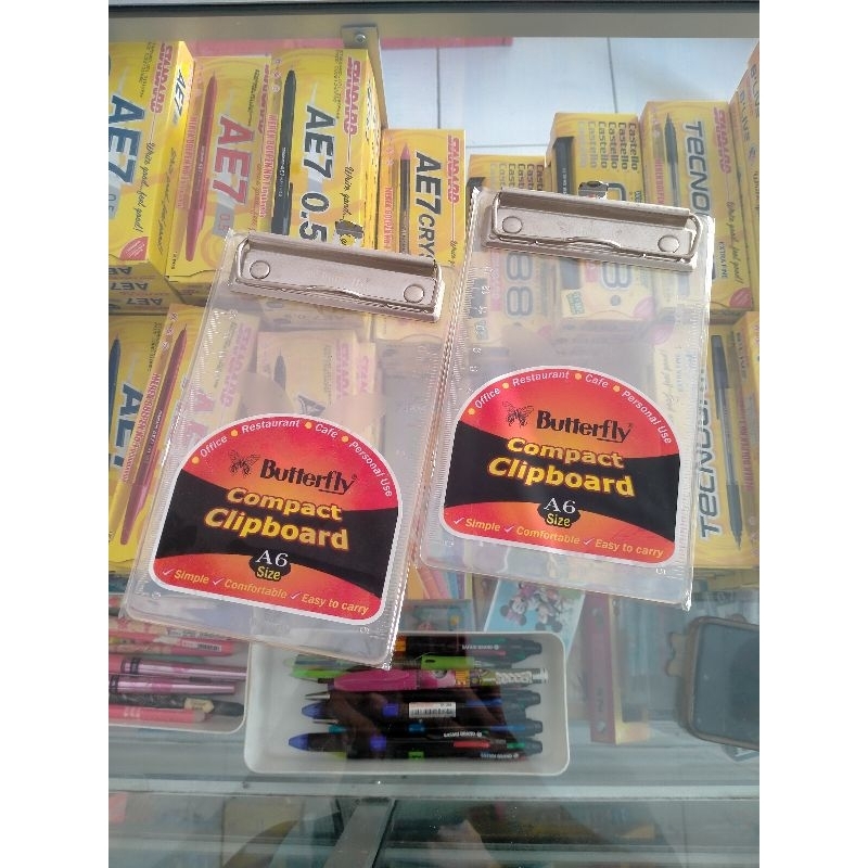 Clipboard A6 butterfly