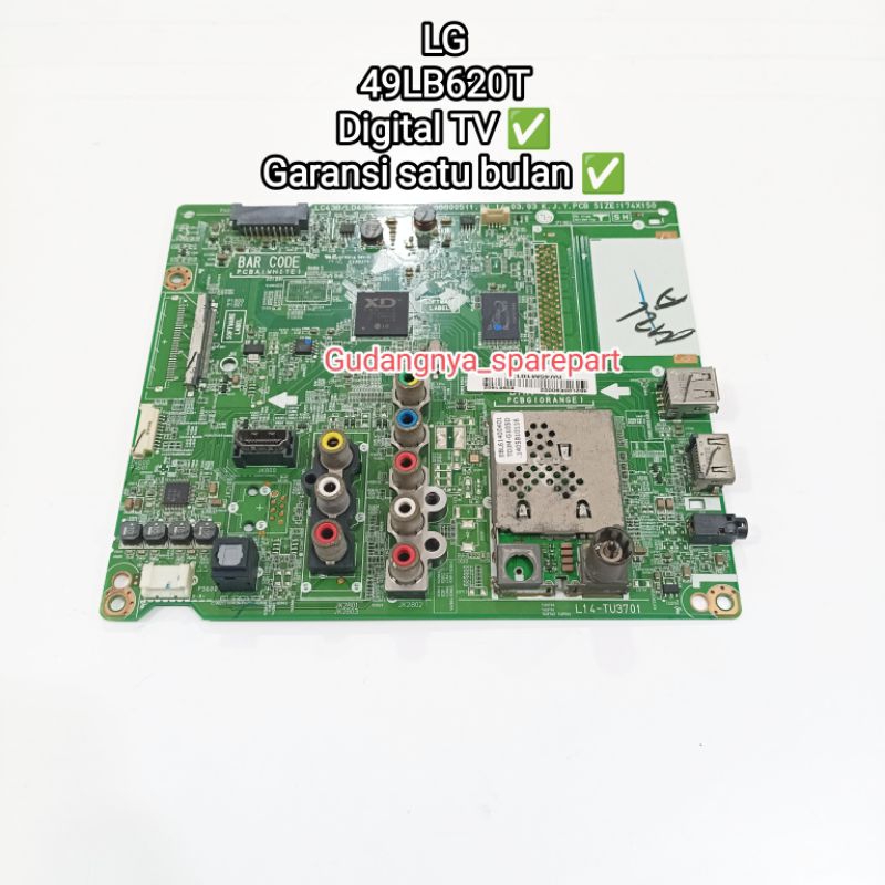 Mb mainboard LG 49LB620T 49LB620 mobo modul mesin tv motherboard