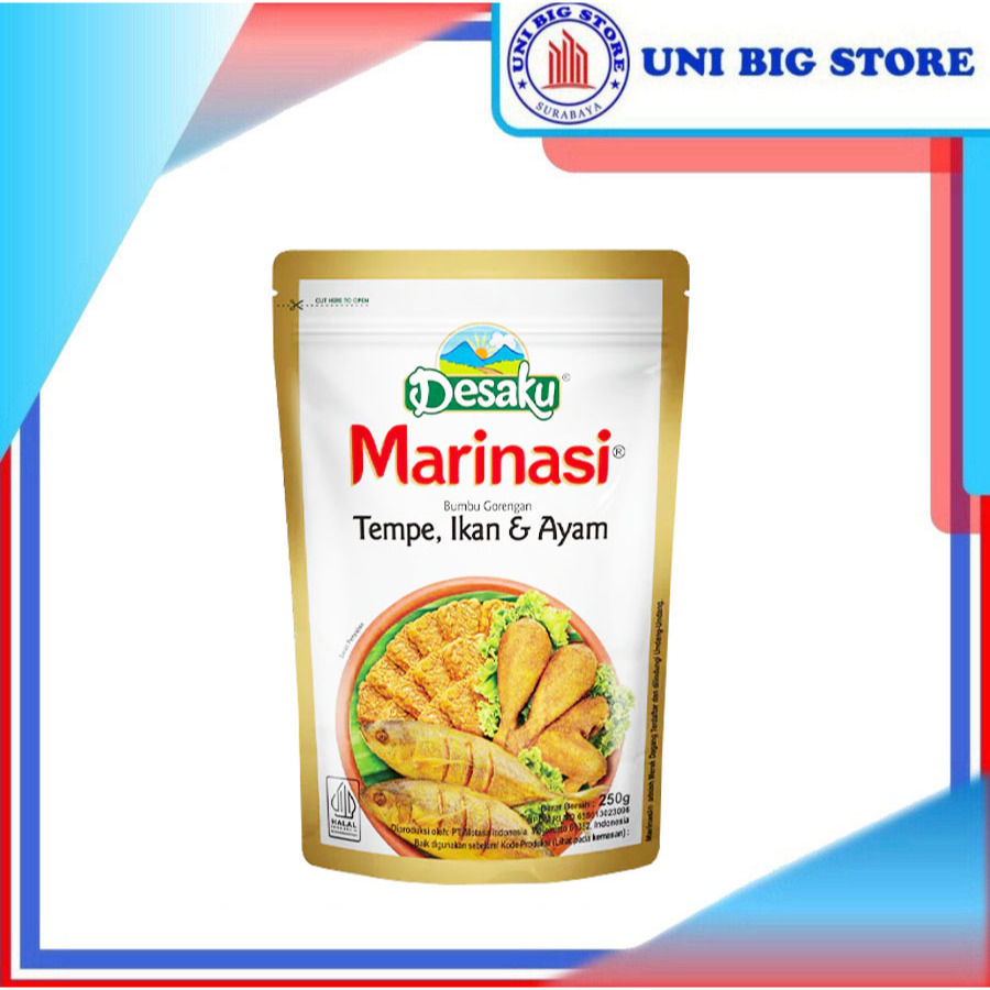 

DESAKU Marinasi Bumbu Tempe & Ikan Goreng 250 gr Pouch