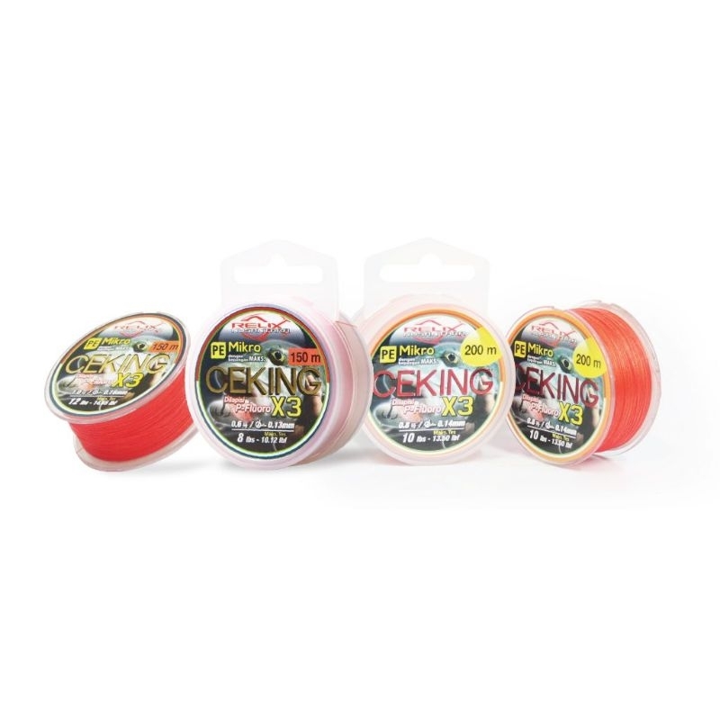 Senar pancing Micro PE CEKING HS x3 by Relix Nusantara