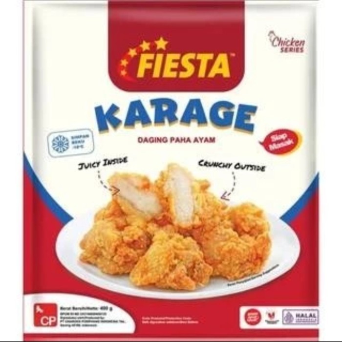 

Fiesta Karage 200 Gram & 400 Gram | Siap Goreng Karage Instant