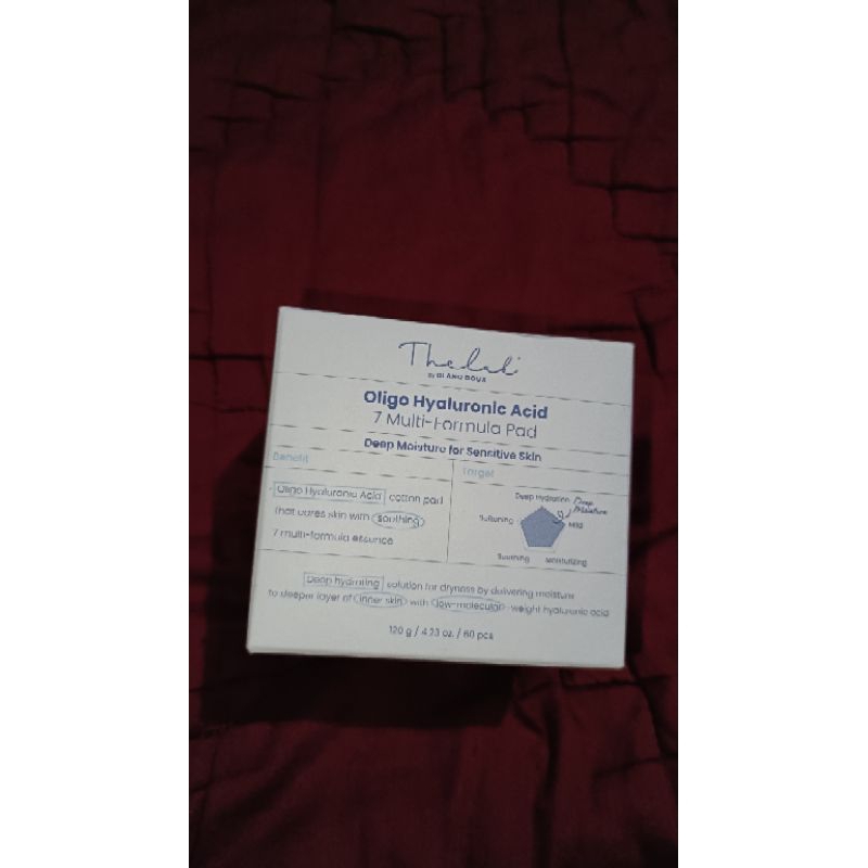 NEW THE LAB BLANC DOUX OLIGO HYALURONIC ACID HYDRATING PAD TONER KOREAN SKINCARE FULLSIZE
