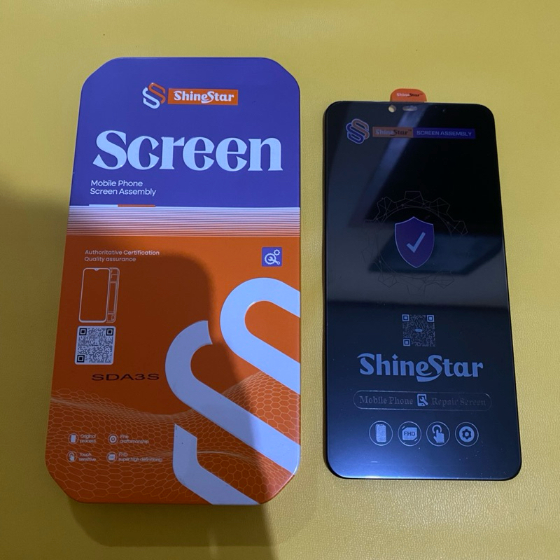 LCD OPPO A3S Original  100% Shinestar Fullset Touchscreen