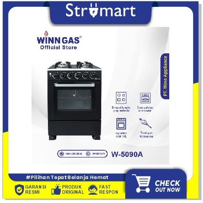 WINN GAS KOMPOR FREESTANDING + OVEN GRILL W-5090