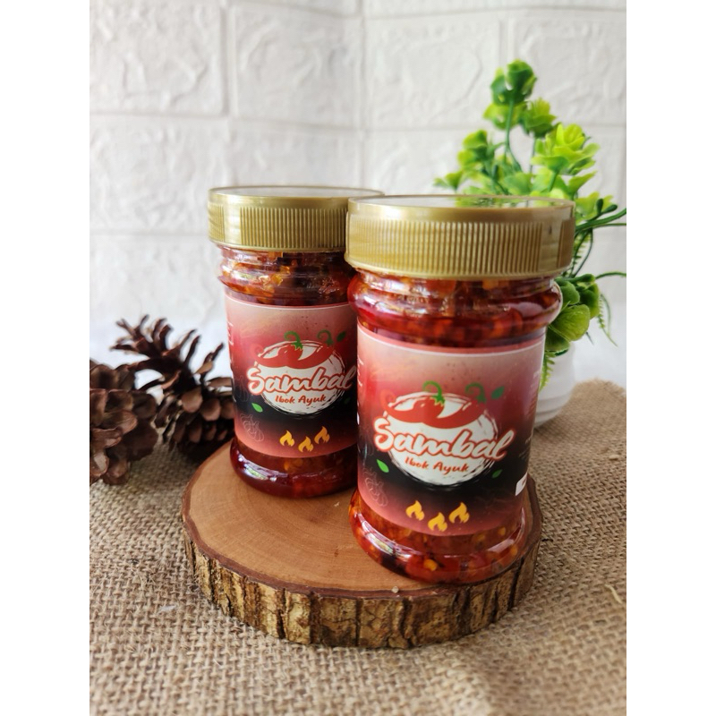 

mix 2 sambal Teri/ Bawang/ trasi/ cumi/ pete