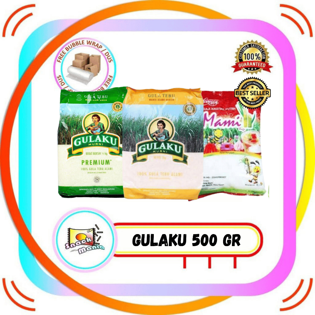 

Gulaku Gula Tebu dan Premium ~ Hijau dan Kuning ~ 500 gr