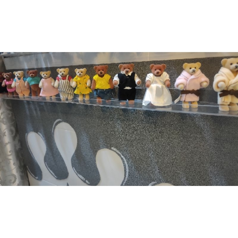 12 pcs vintage teddy bear year 1999 sudah dengan tatakan mcDonald's