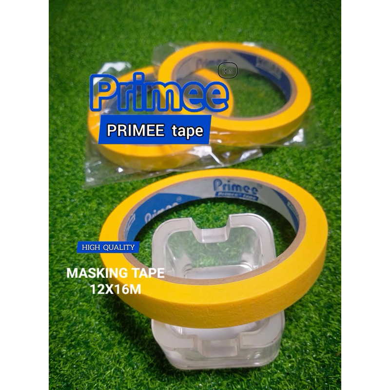 

Solasi Kertas Masking Tape 12mm Premium Merk Primee