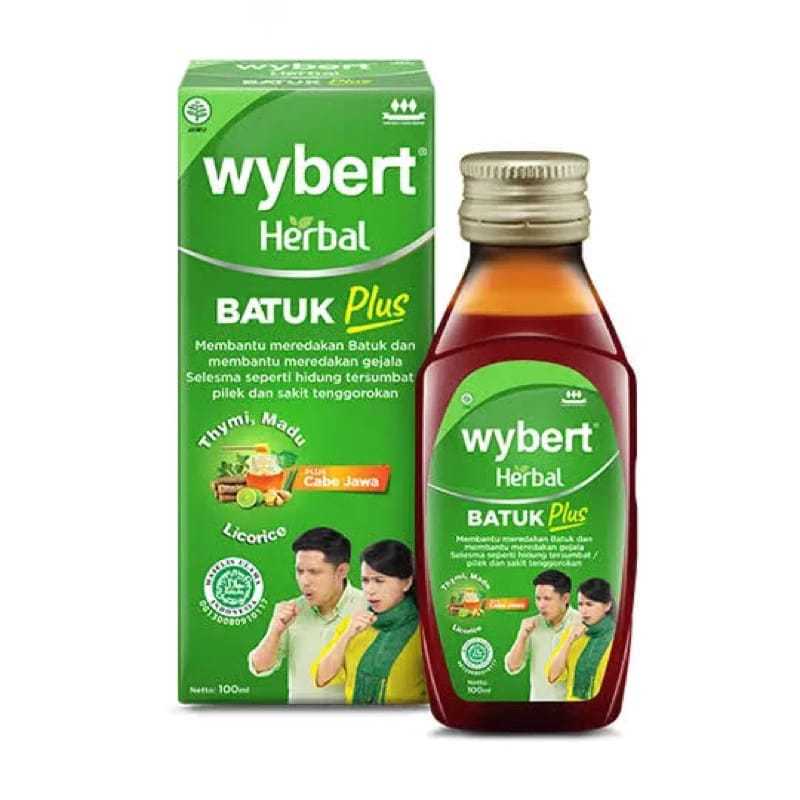 WYBERT HERBAL BATUK SIRUP 100 ML