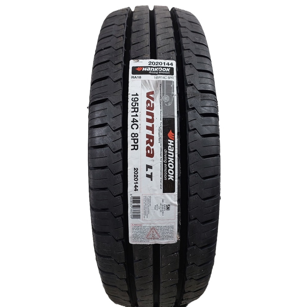 195R14 Ban Mobil Hankook  8PR Vantra LT RA18 Tubeless, 195 R14, 195-14, 195/80/14, 195SR14, 1958014