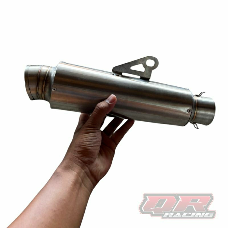 Slincer Knalpot model dos 25cm suara bass ulem