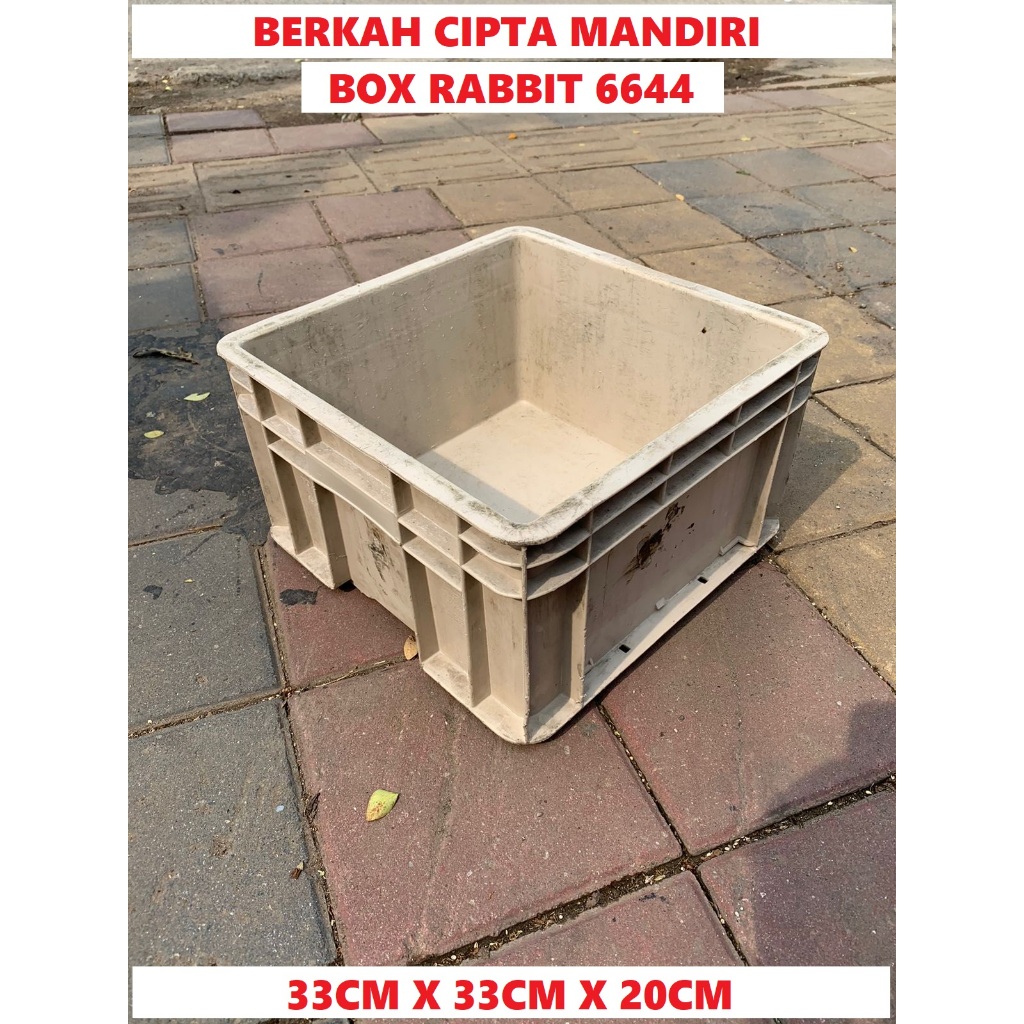 Box Plastik Container / Box Sparepart Motor & Mobil / Bak Plastik Kontener / Box Rabbit tipe 6644