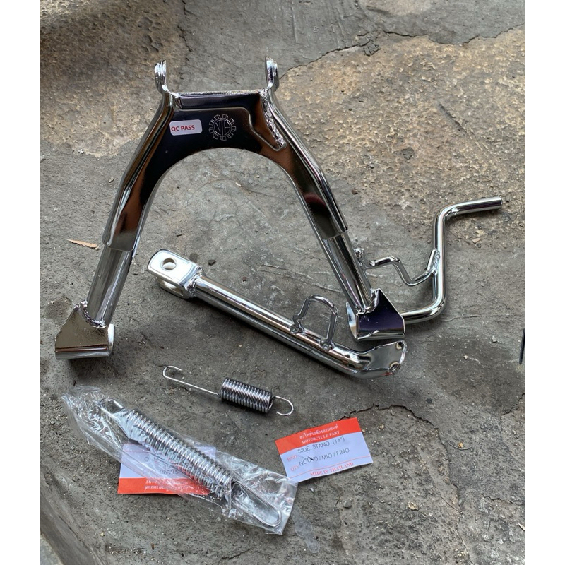 Standar set 1 dan standar 2 paket standar samping dan standar tengah CHROME MIO Ring 14 dan ring 17 