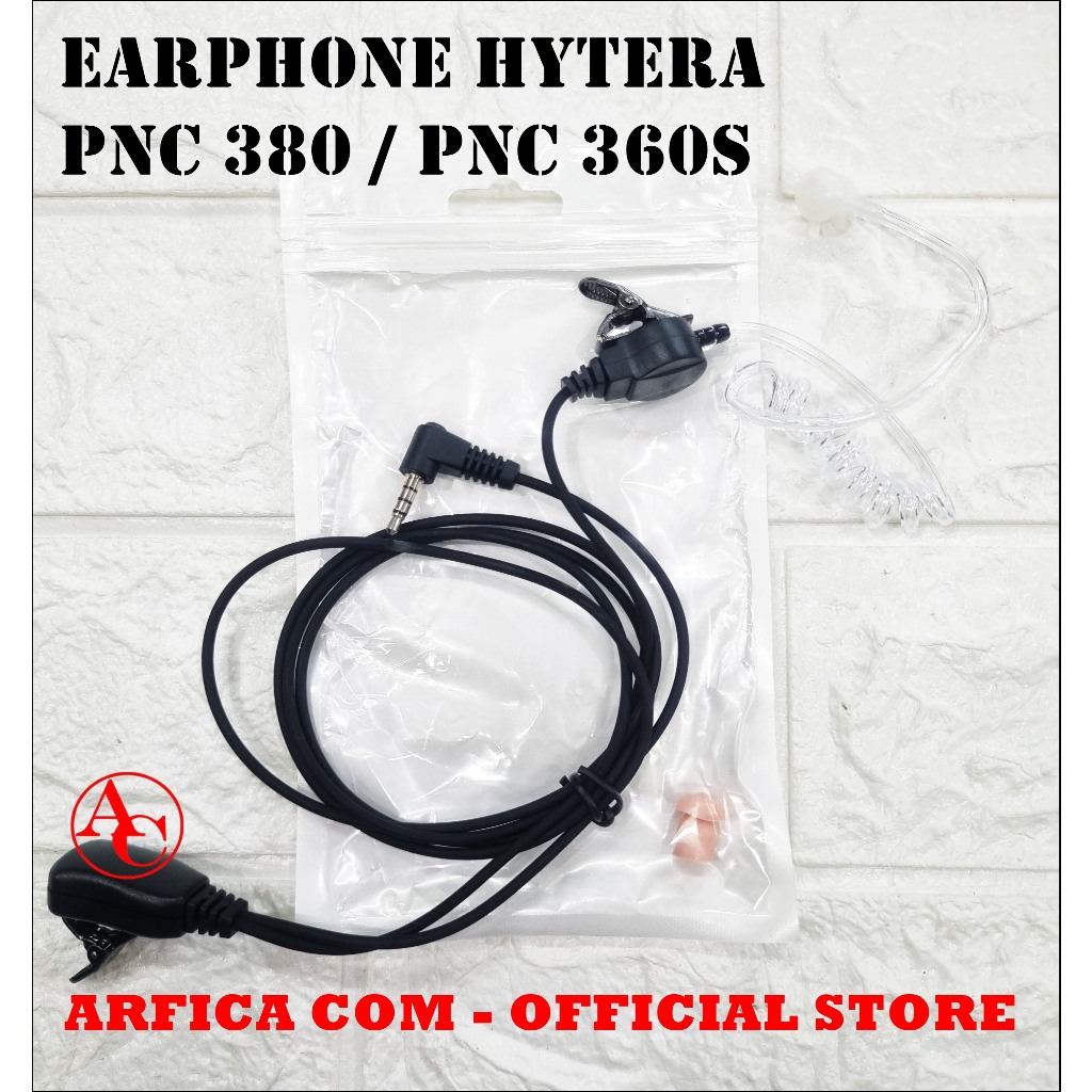 EARPHONE HT HYTERA PNC 380 PNC 360 FBI SELANG PASPAMPRESH HANDSFREE HYTERA PNC360 PNC380 MURAH