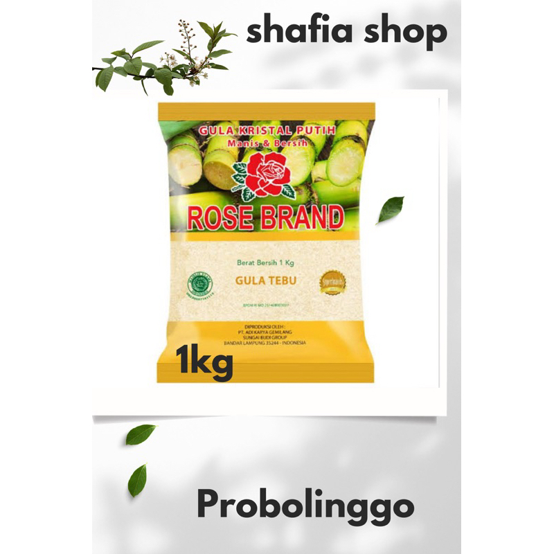

gula rosebrand kemasan 1kg