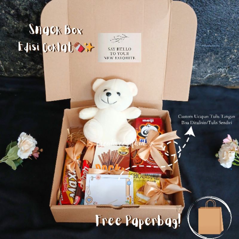 

Gift Box - Snack Box - Snack Gift Box - Choco - Hampers Murah - Hampers Lucu - Hampers Choco
