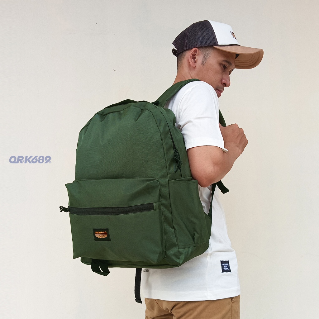 Tas Ransel Pria Distro Bagpack Tas Punggung Ork689 BP Makilah Green