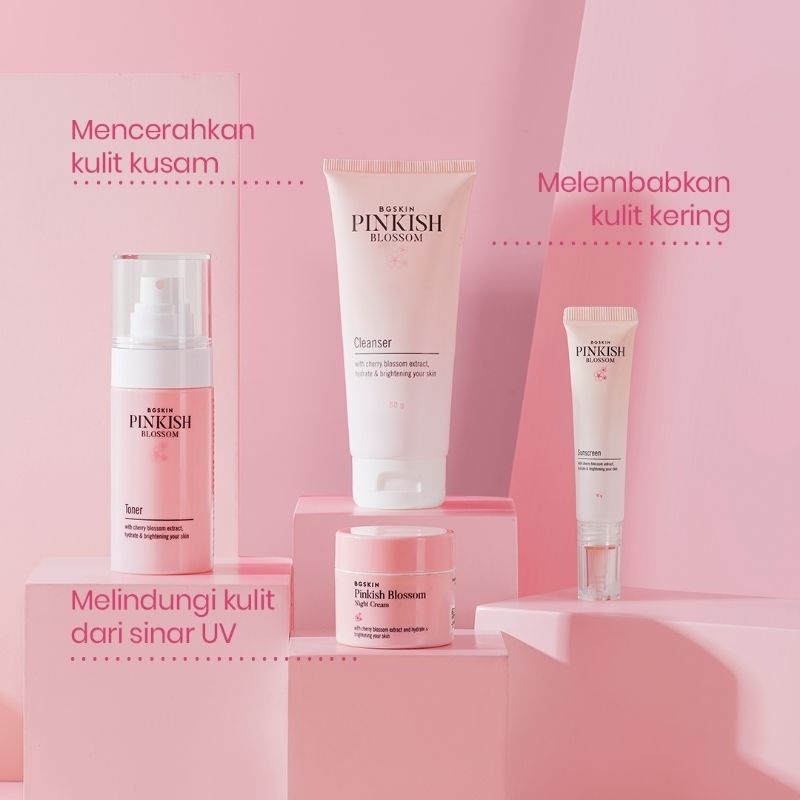 BG Skin All Paket Perawatan Wajah Lengkap/BG Skin Paket Radiance/BG Skin Paket Whitening