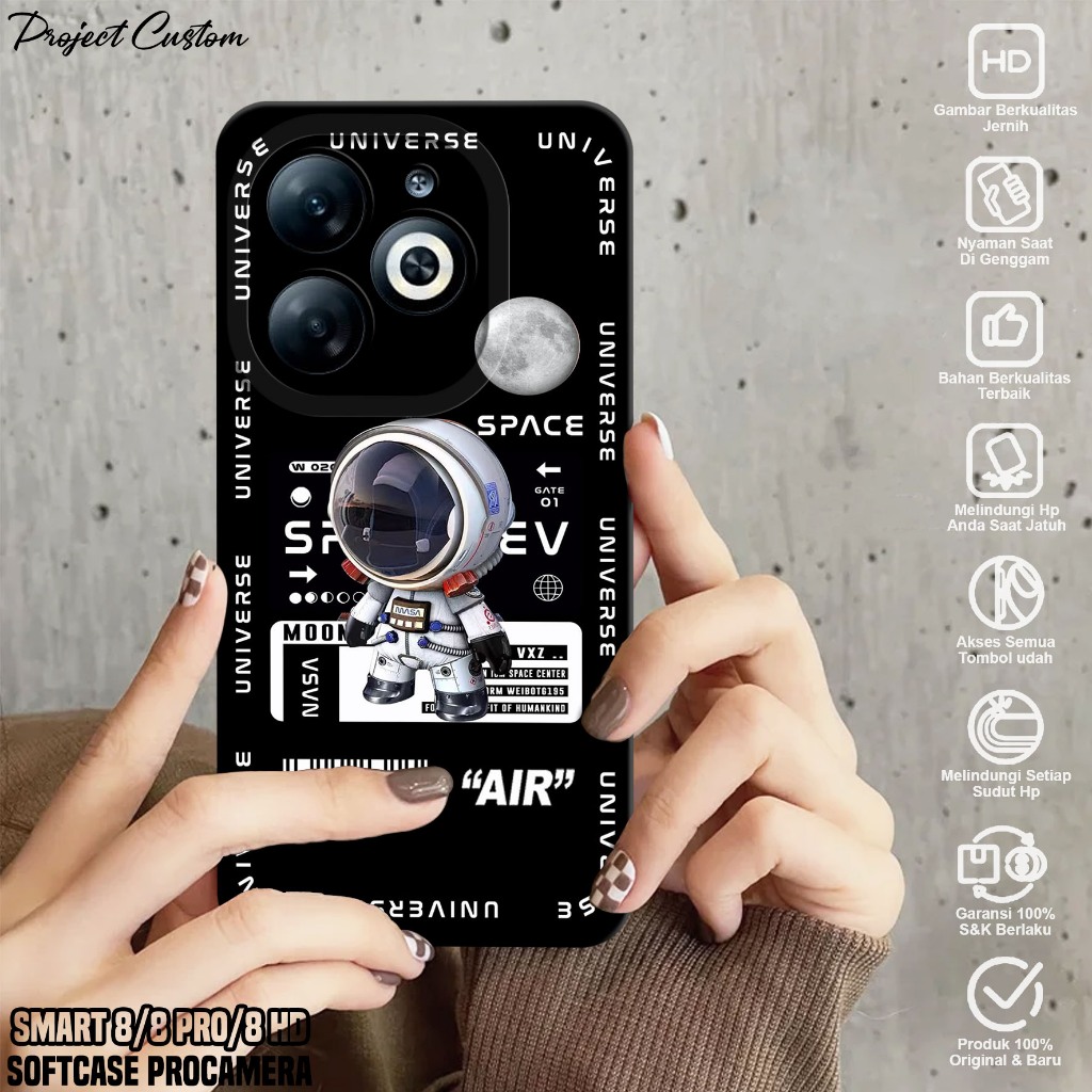 Softcase Hp INFINIX SMART 8 / SMART 8 PRO / SMART 8 HD - Casing Hp INFINIX SMART 8 / SMART 8 HD / SM