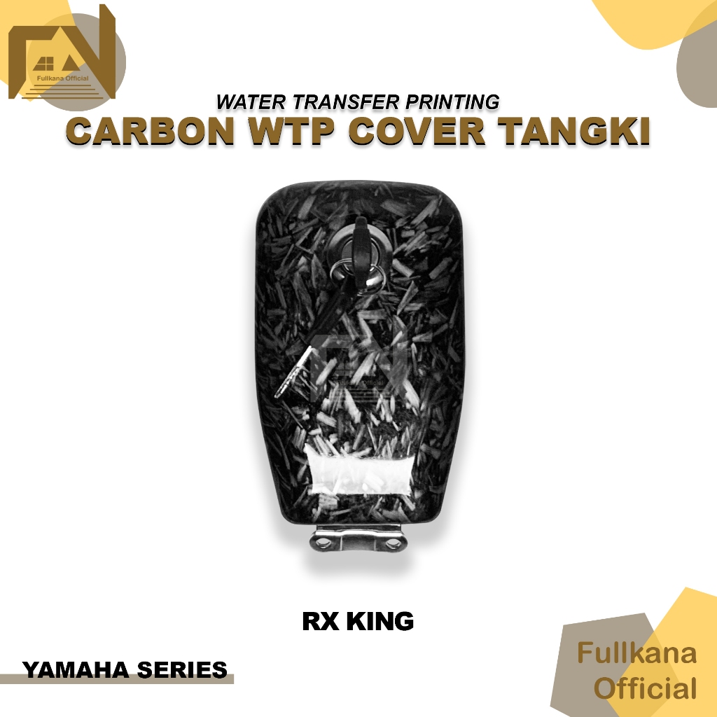 COVER TUTUP TANGKI TANKI RX KING CARBON KARBON FORGED