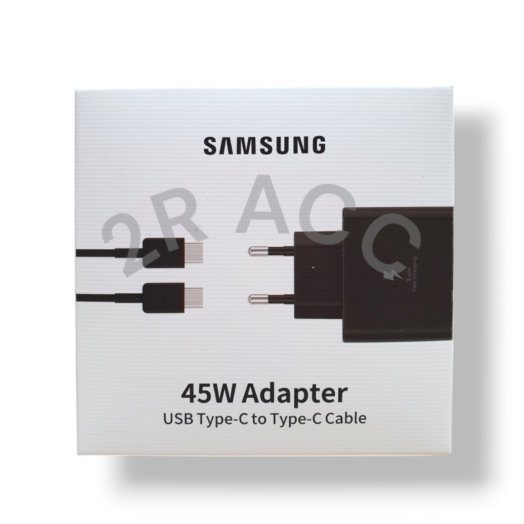 Charger Samsung 45 Watt Ori/Adaptor Samsung 45 Watt Ori/Kepala Charger 45 Watt + Kabel Ori
