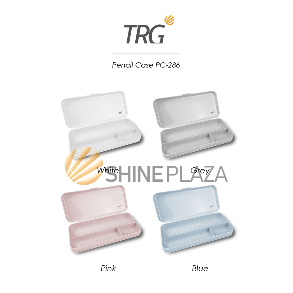 

TRG Soft Plastic Pastel Color Pencil Case PC-286 - Tempat Kotak Pensil Tahan Air Alat Tulis Plastik PP TRG