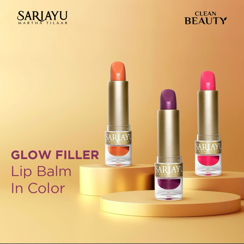 SARIAYU [NEW] Glow Filler Lip Balm 4.2gr [Lip Care]