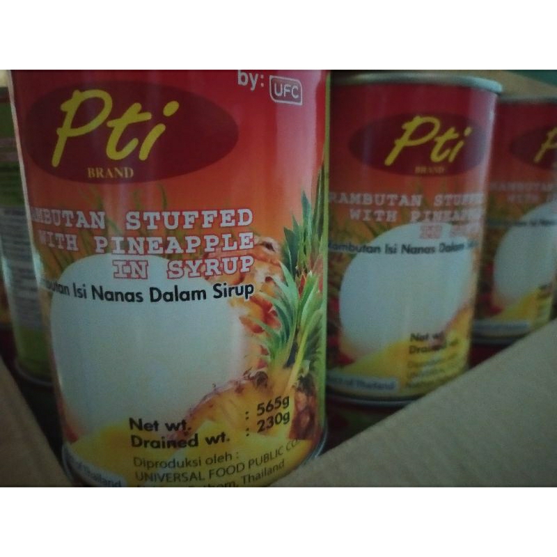 

jual obral murah rambutan nanas kaleng PTI ( barang baru exp 4/2028)