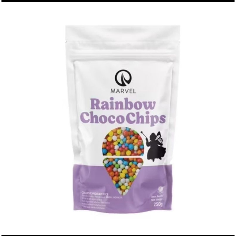 

Marvel chocochips rainbow 250 gr