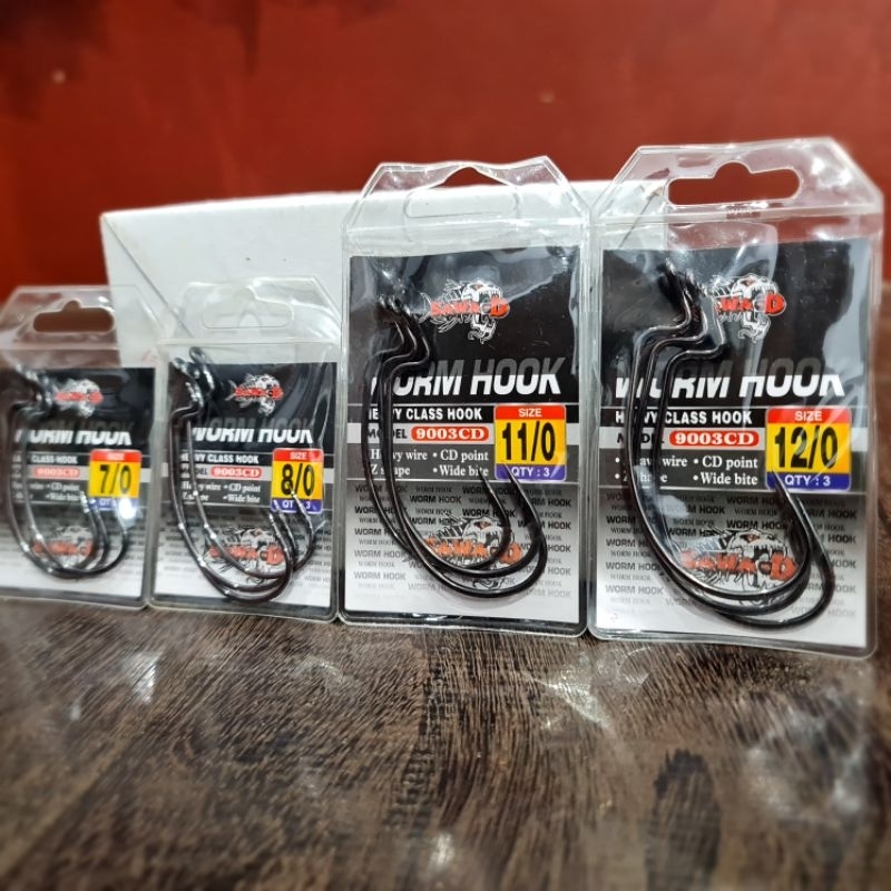 Worm Hook Softlure BKK By Sawa-D