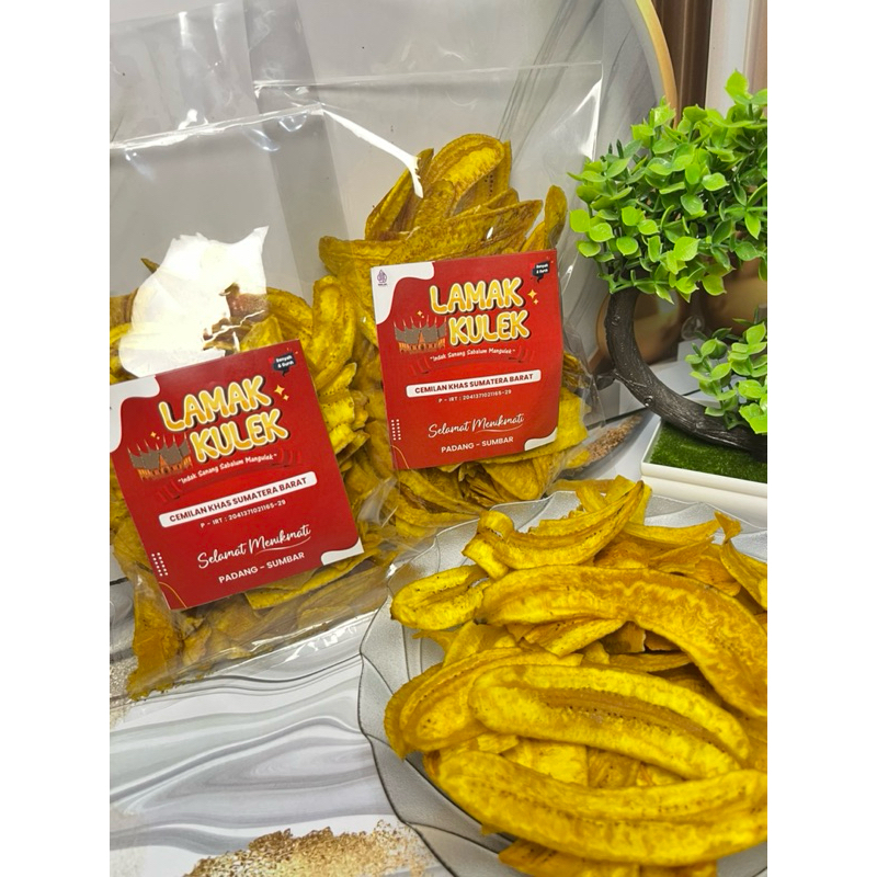 

Kripik Pisang Badaruak Lamak Kulek