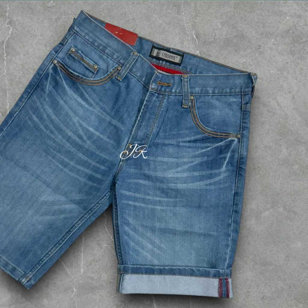 CELANA PENDEK PRIA CARDINAL // CELANA JEANS PENDEK CARDINAL//CELANA PENDEK PRIA TERBARU
