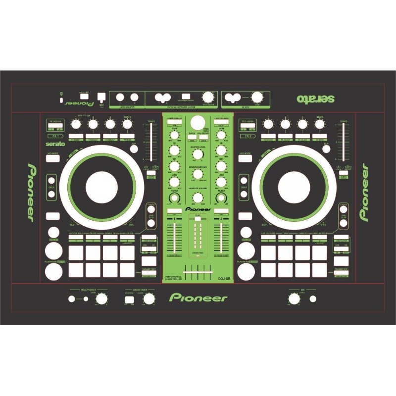 stcker pelindung alat DJ musik DDJ SR