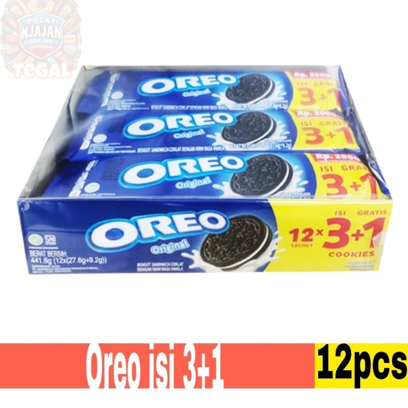 

Oreo 3+1 Display Box isi 12