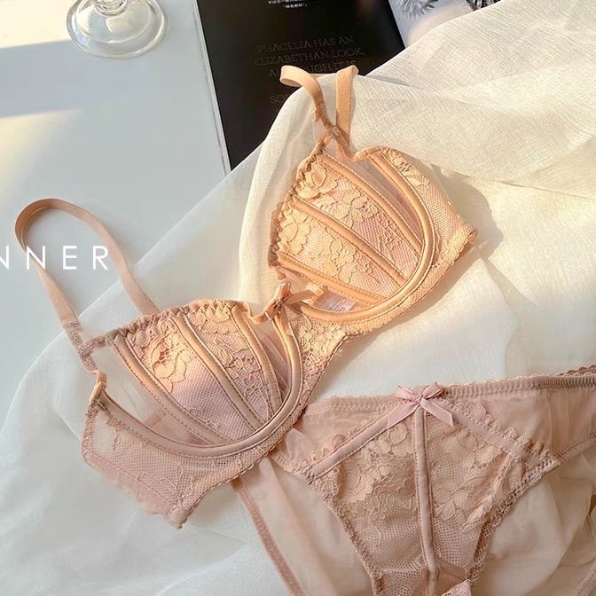KP8 Danielle BRA SET Setelan BH kawat  Celana Dalam CD Sexy Renca Cewe Transparan Hot Femm Bralette 
