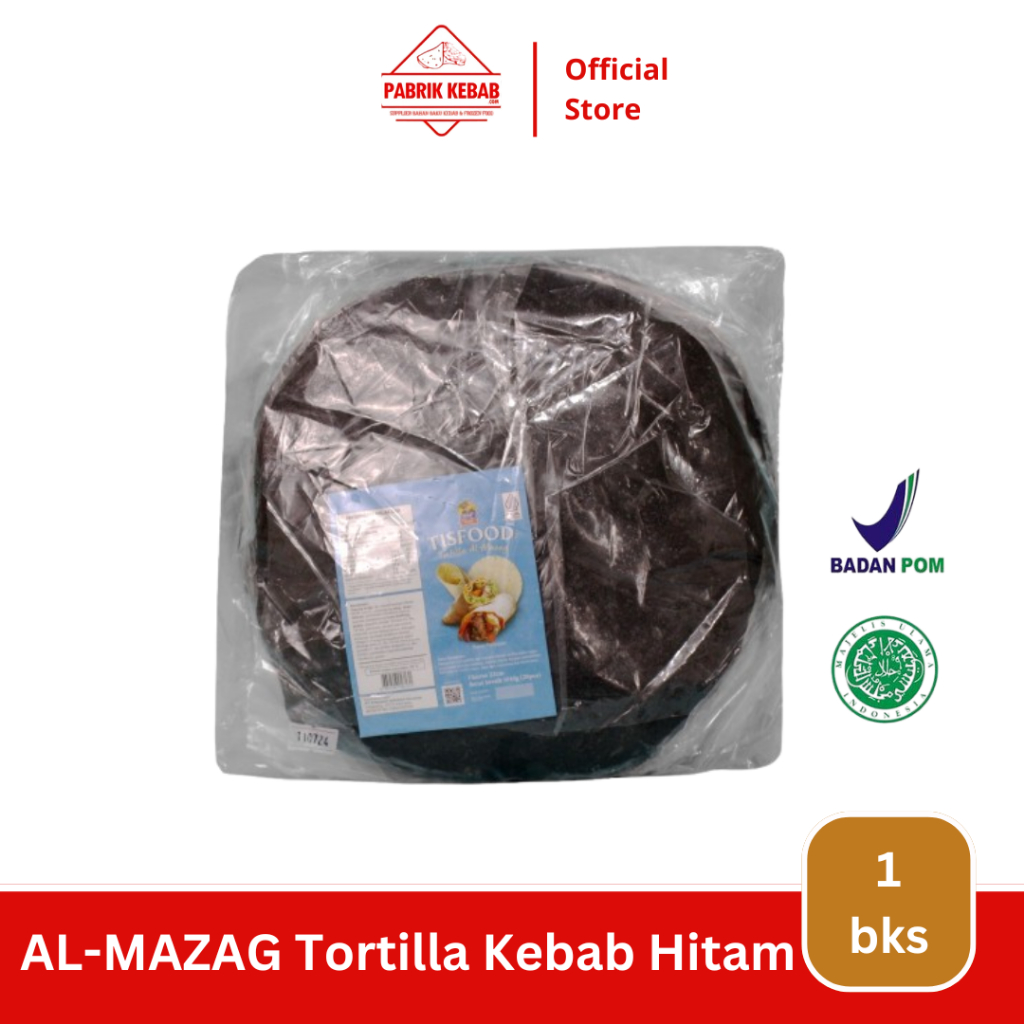 

Tortilla Kebab / Kulit Kebab Hitam Al Mazag