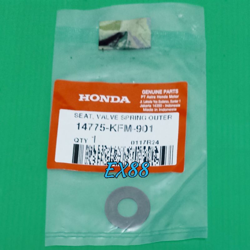 1 BUAH RING DUDUKAN PER KLEP BAWAH HONDA SUPRA FIT NEW / REVO 100 / KARISMA / KIRANA / LEGENDA / SUP